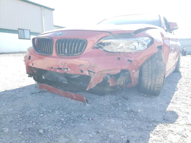 WBA1G9C55GV726281 - 2016 BMW 228 XI SUL RED photo 9