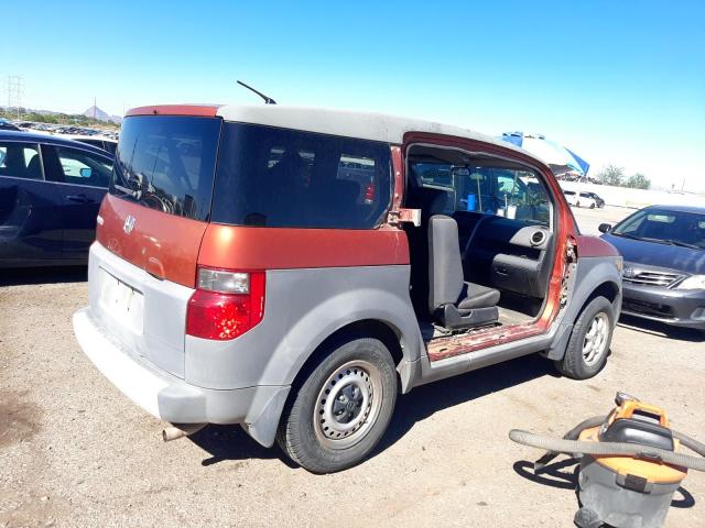 5J6YH17344L014192 - 2004 HONDA ELEMENT LX ORANGE photo 4