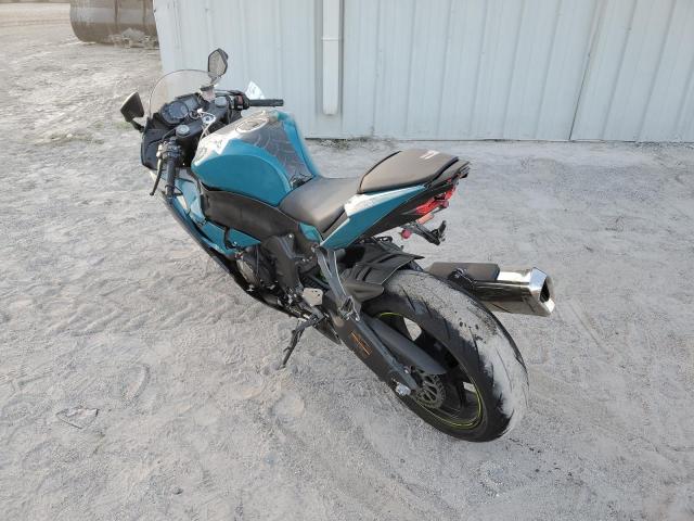 JKBZXJH18MA008584 - 2021 KAWASAKI ZX636 K TEAL photo 3