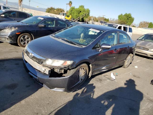 JHMFA36269S006788 - 2009 HONDA CIVIC HYBR CHARCOAL photo 2