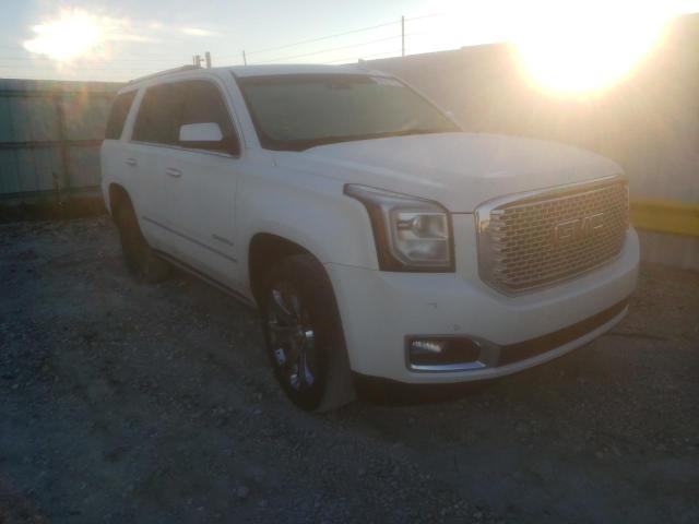 1GKS1CKJ2FR730059 - 2015 GMC YUKON DENA WHITE photo 1