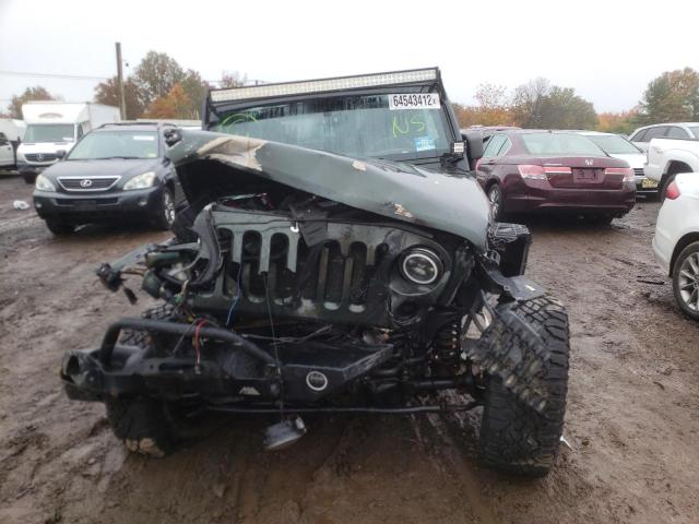 1J4AA2D18BL640680 - 2011 JEEP WRANGLER S GREEN photo 9