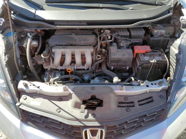 JHMGE8H56CC004800 - 2012 HONDA FIT SPORT SILVER photo 7