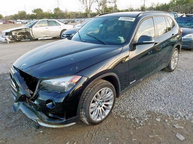 WBAVM1C52FV315186 - 2015 BMW X1 SDRIVE2 BLACK photo 2