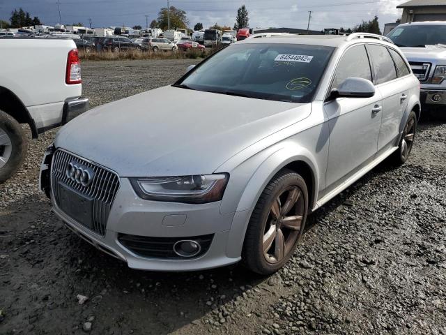 WA1VFAFL6DA153360 - 2013 AUDI A4 ALLROAD SILVER photo 2