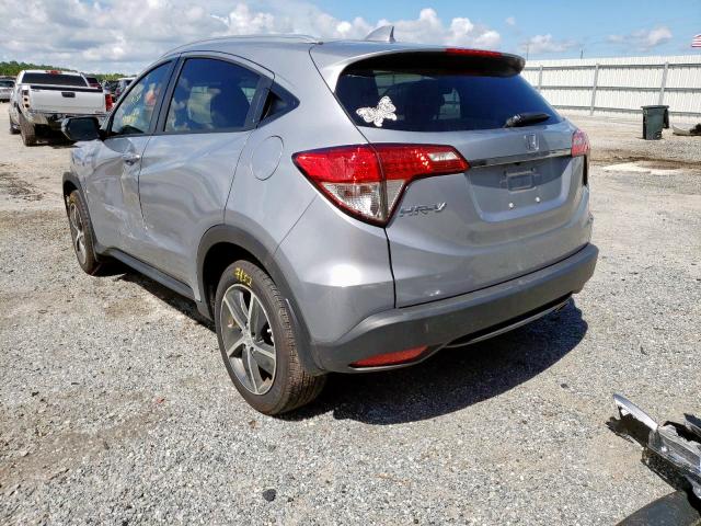 3CZRU5H76NM702428 - 2022 HONDA HR-V EXL SILVER photo 3