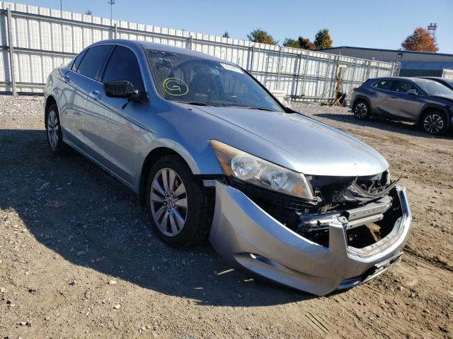 1HGCP3F84BA001612 - 2011 HONDA ACCORD EXL BLUE photo 1