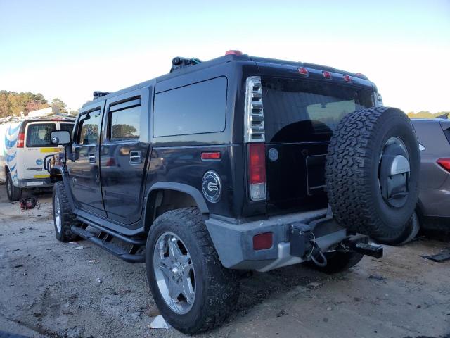 5GRGN23888H101991 - 2008 HUMMER H2 BLACK photo 3