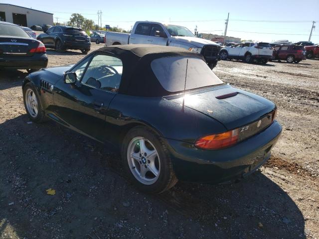 4USCH7325VLE04913 - 1997 BMW Z3 1.9 GREEN photo 3