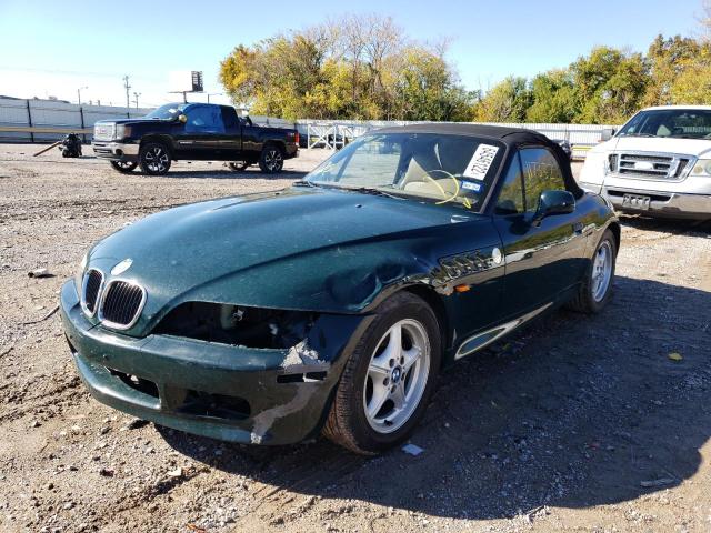 4USCH7325VLE04913 - 1997 BMW Z3 1.9 GREEN photo 9