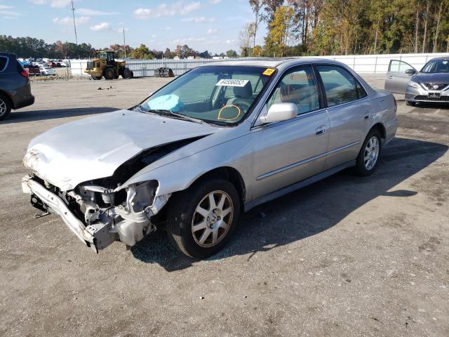 1HGCG56742A059190 - 2002 HONDA ACCORD SE SILVER photo 2