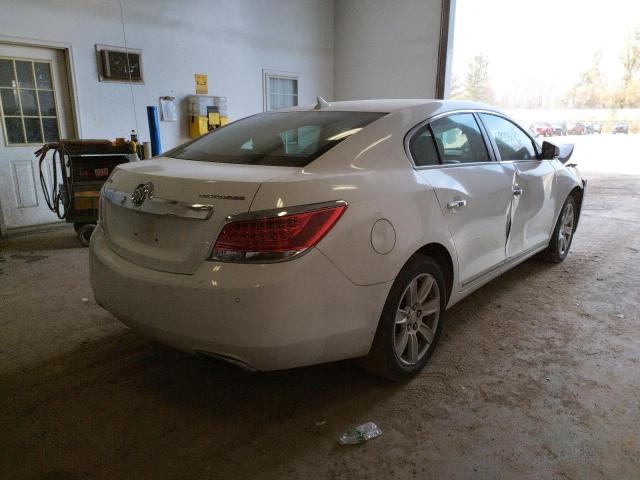 1G4GD5E38CF193353 - 2012 BUICK LACROSSE P WHITE photo 4