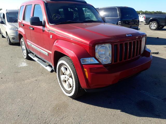 1J8GN28K49W543615 - 2009 JEEP LIBERTY SP RED photo 1