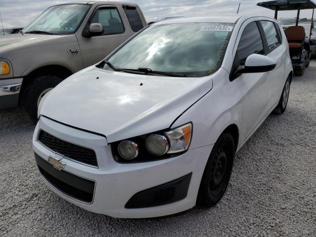1G1JA6SH5G4101473 - 2016 CHEVROLET SONIC LS WHITE photo 2