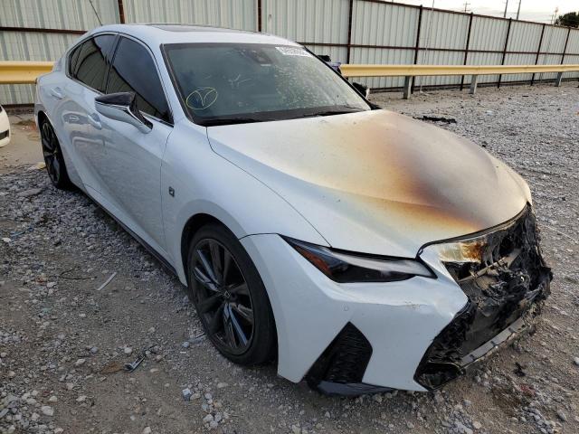 JTHGZ1B25M5047296 - 2021 LEXUS IS 350 F-S WHITE photo 1