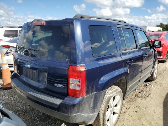 1C4NJPFB6CD612057 - 2012 JEEP PATRIOT LA BLUE photo 4