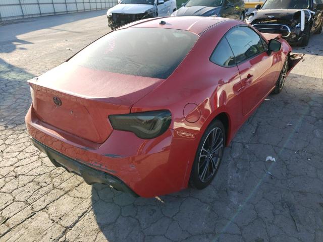 JF1ZNAA19D1717959 - 2013 TOYOTA SCION FR-S RED photo 4