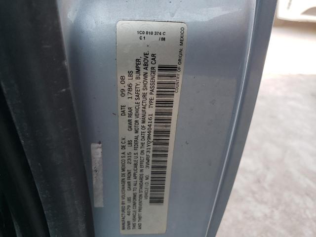 3VWRF31Y09M404161 - 2009 VOLKSWAGEN NEW BEETLE 蓝色 照片 10