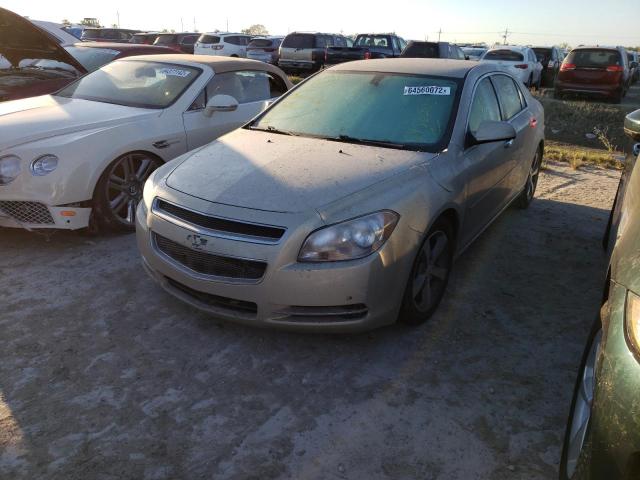 1G1ZC5E03CF335395 - 2012 CHEVROLET MALIBU 1LT 金色 照片 2