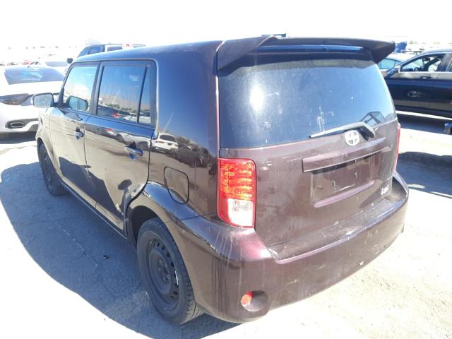 JTLZE4FE3CJ028929 - 2012 TOYOTA SCION XB შავი ფოტო 3