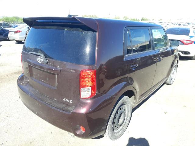 JTLZE4FE3CJ028929 - 2012 TOYOTA SCION XB შავი ფოტო 4