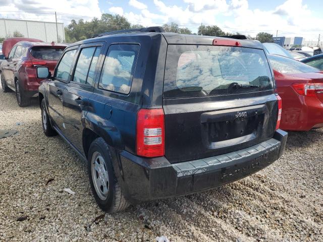 1J8FT28038D741824 - 2008 JEEP PATRIOT SP BLACK photo 3