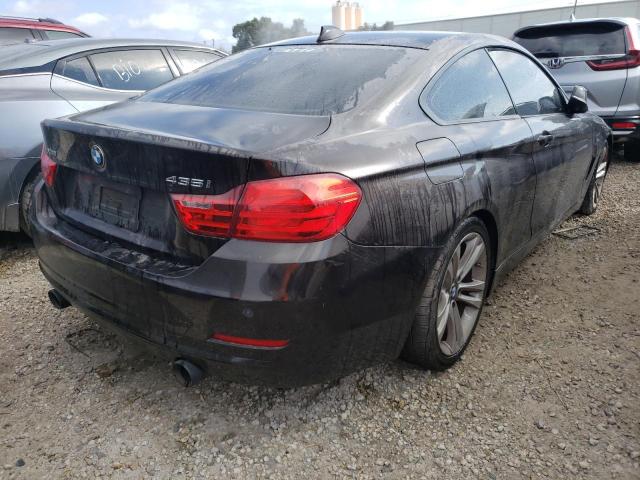 WBA3R5C57EK188774 - 2014 BMW 435 XI BLACK photo 4