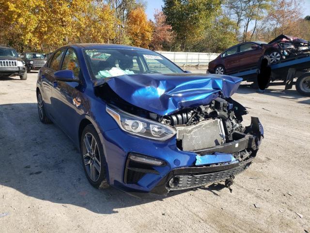 3KPF34AD9KE065840 - 2019 KIA FORTE GT L BLUE photo 1