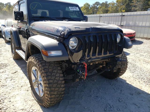 1C4GJXAN2JW224870 - 2018 JEEP WRANGLER S შავი ფოტო 9