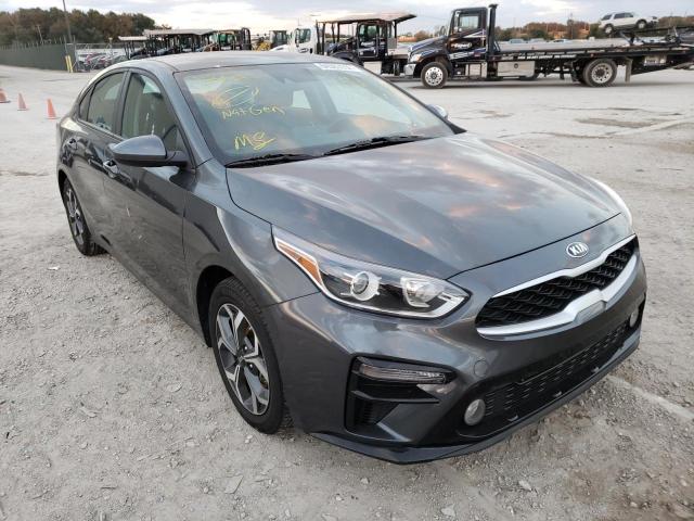 3KPF24AD6ME394999 - 2021 KIA FORTE FE GRAY photo 1