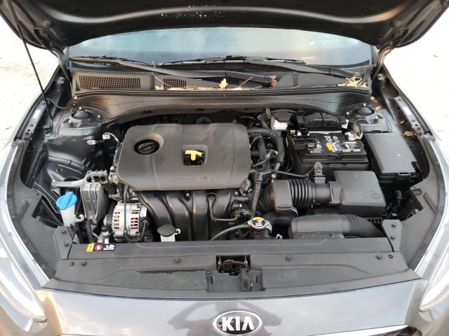 3KPF24AD6ME394999 - 2021 KIA FORTE FE GRAY photo 7