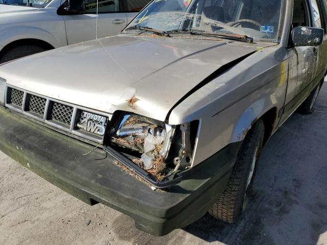 JT2AL32W5H0263457 - 1987 TOYOTA TERCEL DEL BEIGE photo 9