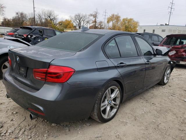 WBA8B7C56JA585575 - 2018 BMW 340 XI GRAY photo 4