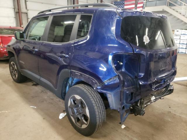 ZACCJBAB1JPG91721 - 2018 JEEP RENEGADE S BLUE photo 3