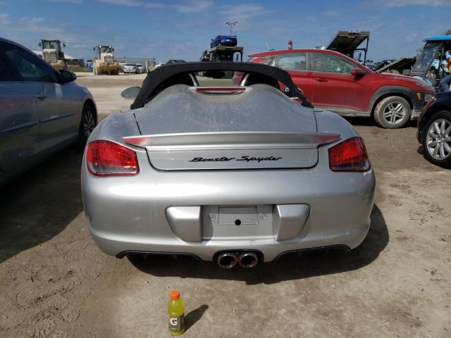 WP0CB2A88BS745089 - 2011 PORSCHE BOXSTER S SILVER photo 6