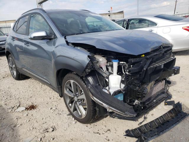 KM8K3CA51MU659792 - 2021 HYUNDAI KONA LIMIT SILVER photo 1