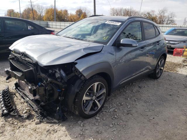 KM8K3CA51MU659792 - 2021 HYUNDAI KONA LIMIT SILVER photo 2