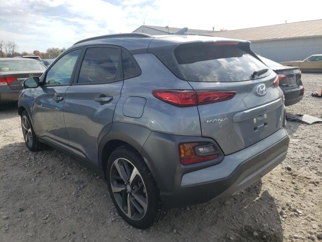 KM8K3CA51MU659792 - 2021 HYUNDAI KONA LIMIT SILVER photo 3