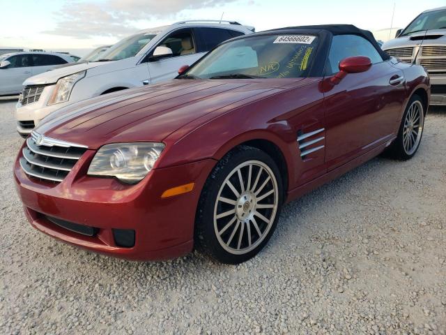 1C3AN55LX5X059209 - 2005 CHRYSLER CROSSFIRE RED photo 2