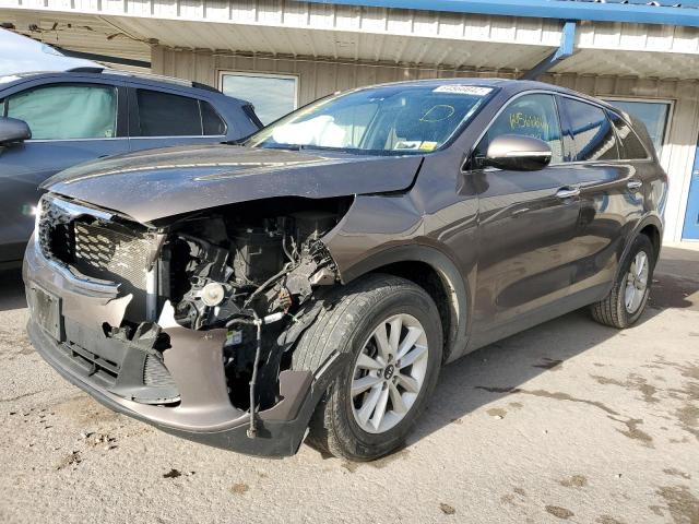 5XYPG4A35KG564475 - 2019 KIA SORENTO L BROWN photo 2