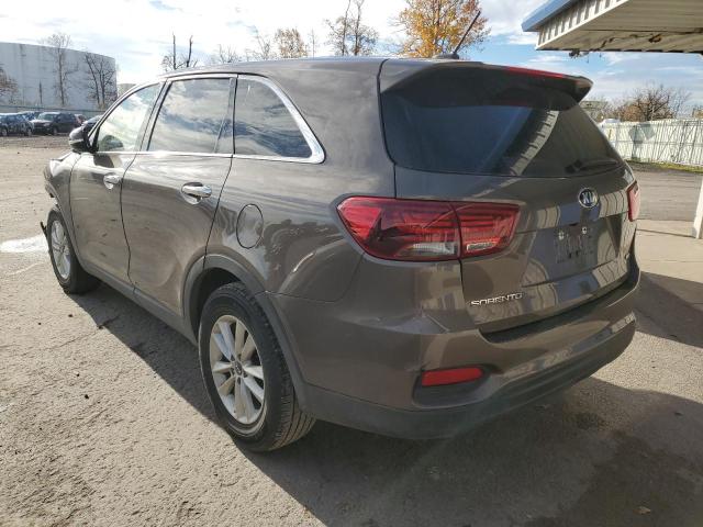 5XYPG4A35KG564475 - 2019 KIA SORENTO L BROWN photo 3