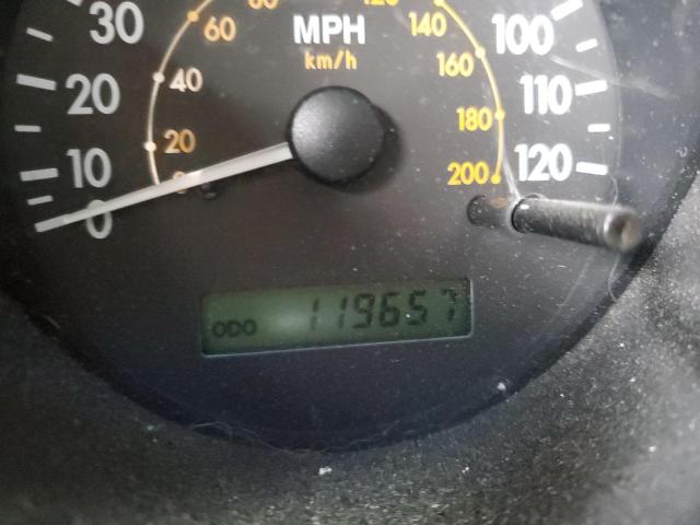 KL1TD52625B369204 - 2005 CHEVROLET AVEO BASE BLACK photo 8