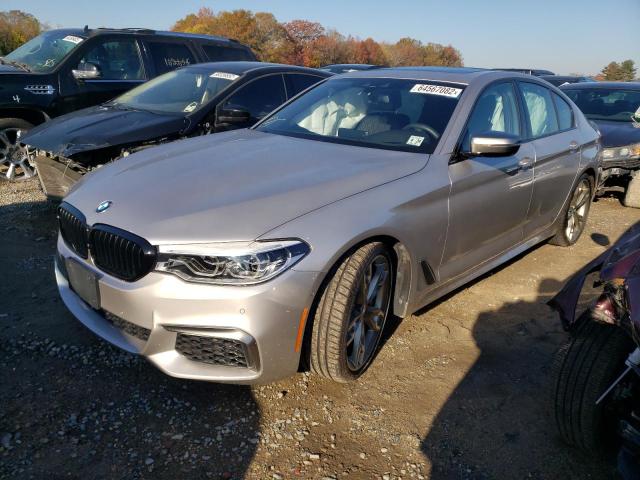 WBAJB9C52KB464647 - 2019 BMW M550XI TAN photo 2