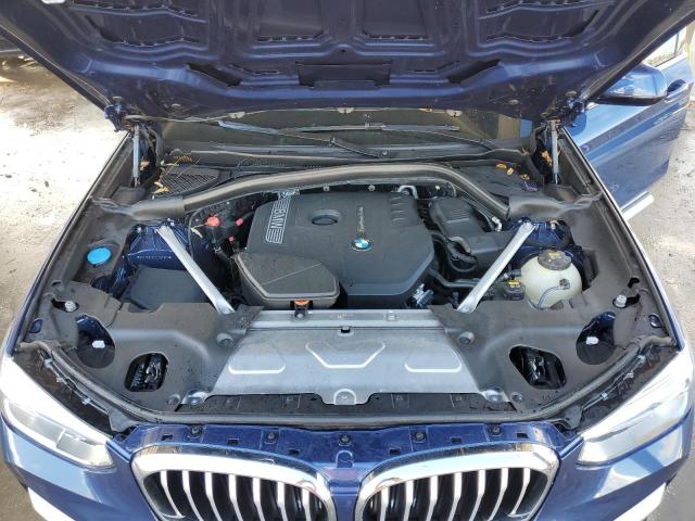 5UXTR9C57JLD57983 - 2018 BMW X3 XDRIVE3 BLUE photo 7