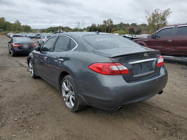 JN1AY1ARXBM570859 - 2011 INFINITI M56 X GRAY photo 3