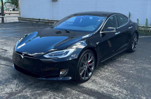 5YJSA1E49MF418328 - 2021 TESLA MODEL S Qara foto 2