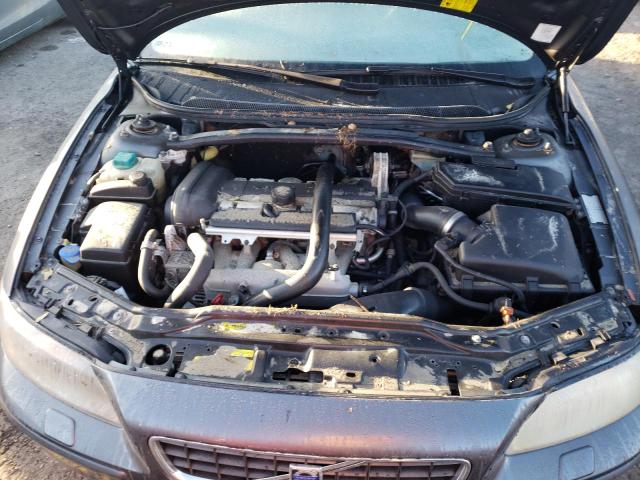 YV1RH592252483854 - 2005 VOLVO S60 2.5T GRAY photo 7