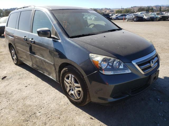 5FNRL38765B049200 - 2005 HONDA ODYSSEY EX CHARCOAL photo 1