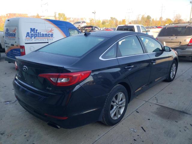 5NPE24AA4FH145858 - 2015 HYUNDAI SONATA ECO BLACK photo 4