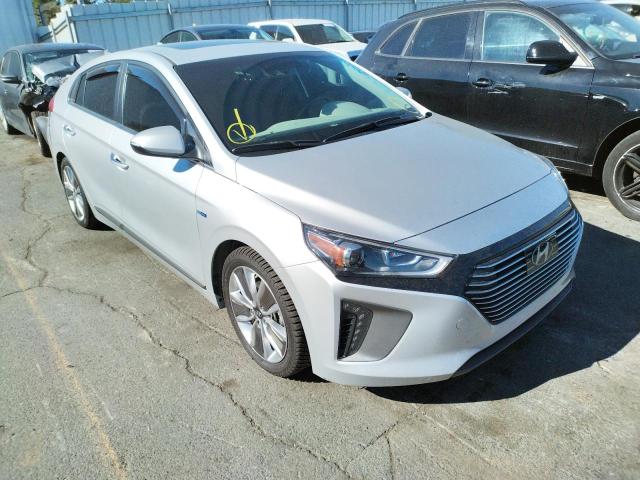 KMHC05LCXKU136031 - 2019 HYUNDAI IONIQ LIMI SILVER photo 1